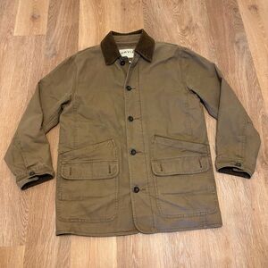 Orvis Barn Jacket Chore Coat Men’s Medium Tan Classic Relaxed Fit Farm